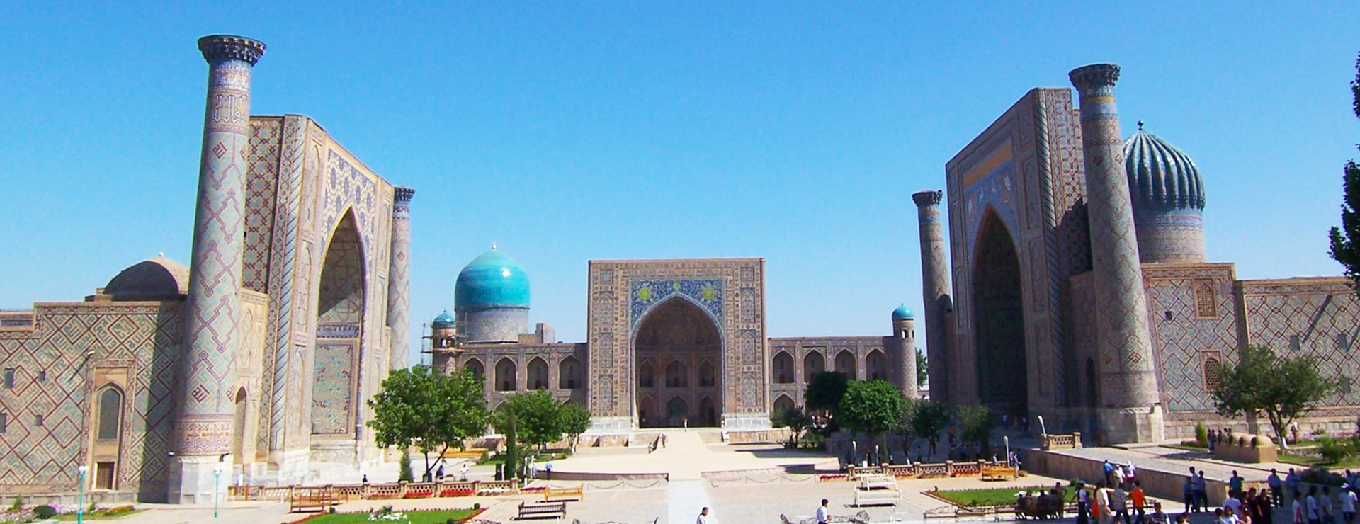 レギスタン広場(サマルカンド/ウズベキスタン)