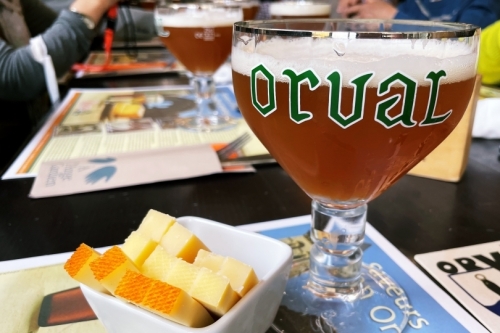 オルバル修道院ビールとチーズ