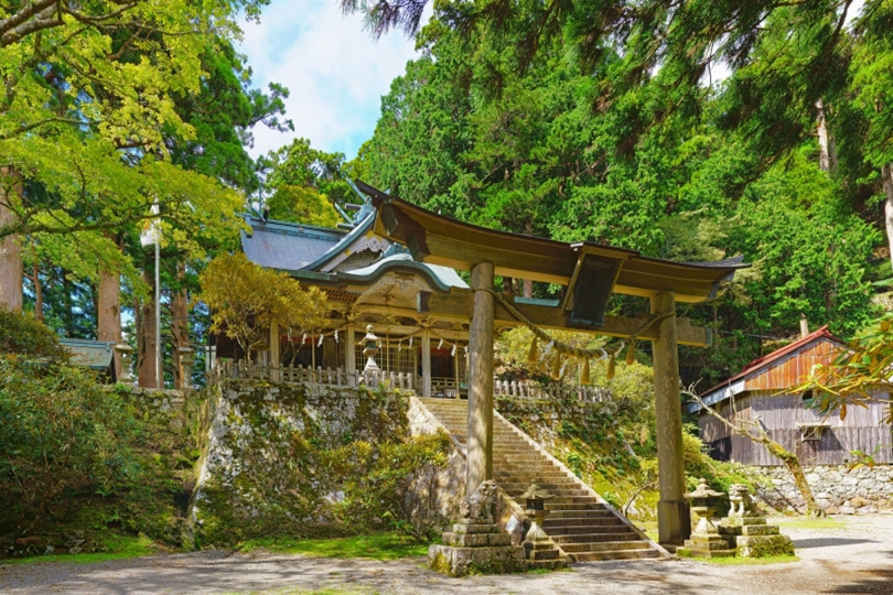 十津川村の玉置神社