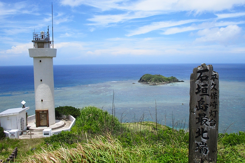 石垣島の平久保崎灯台